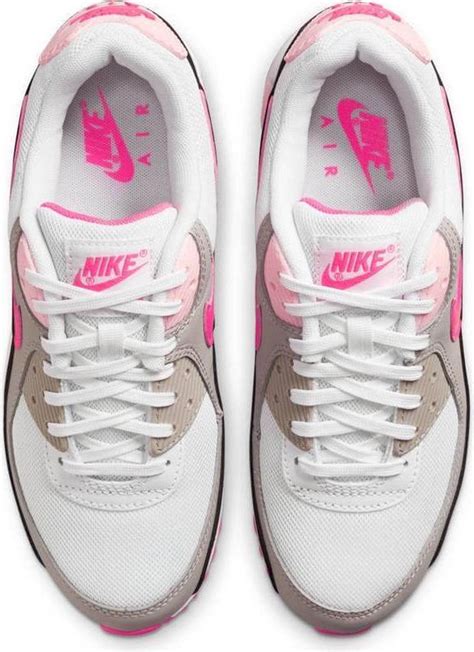 nike air max 90 jd zwart wit met roze dames|Nike Air Max 90 wit & zwart .